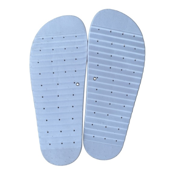 Steve Madden Croc Embossed Flat Sandals Size 10 - Picture 4 of 6